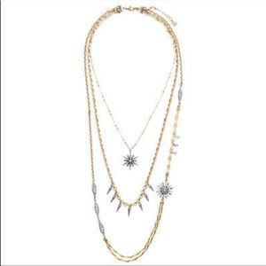 New C+I Starburst Three-Row
Convertible Necklace